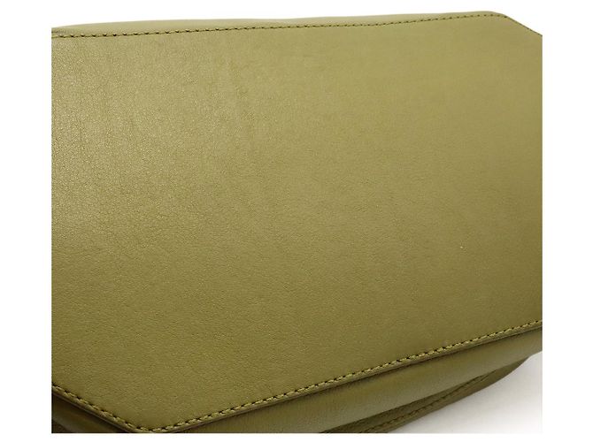 Borsa a tracolla convertibile in pelle Loewe Verde - vista 7