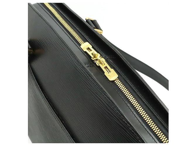 Borsa Boston Louis Vuitton Epi Solferino GM Nero - vista 5