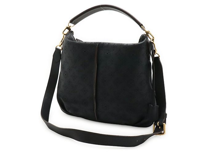 Borsa Louis Vuitton Mahina Selene PM Nera Nero - vista 2
