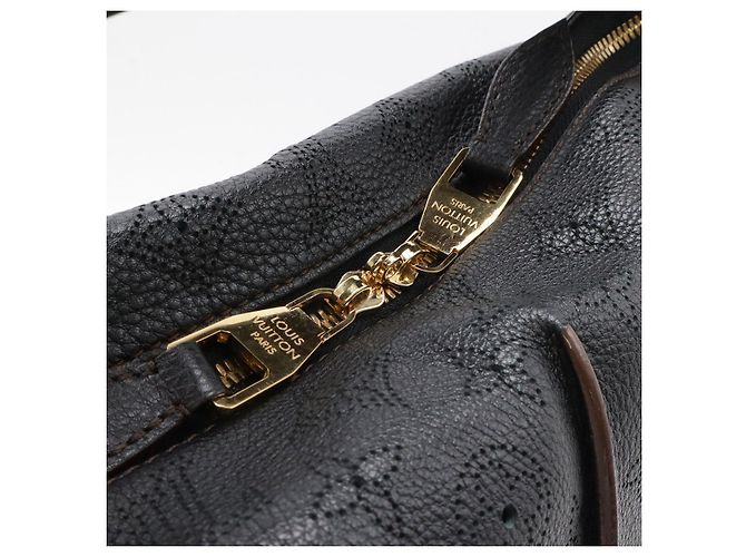 Borsa Louis Vuitton Mahina Selene PM Nera Nero - vista 4