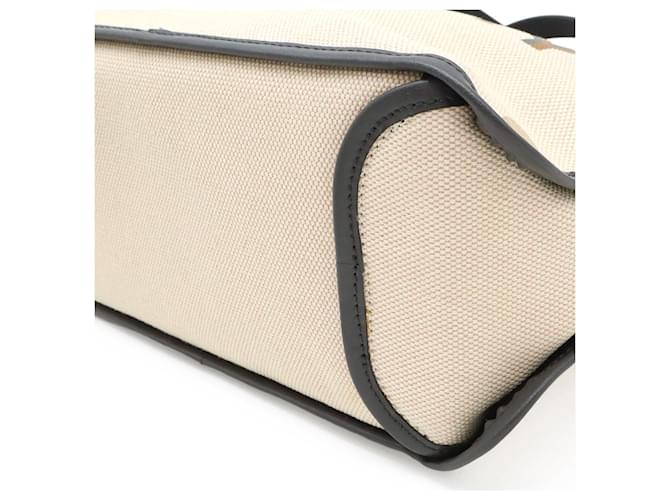 Givenchy Bond Logo Canvas Leder Tote Bag Grau - Ansicht 3