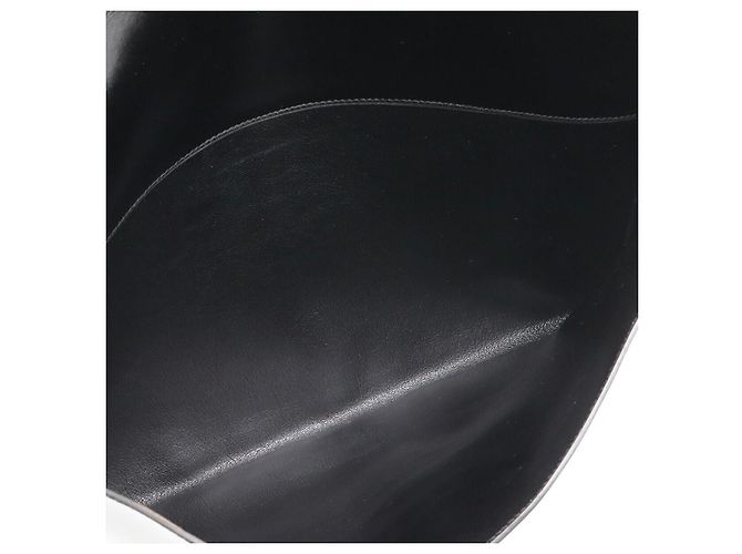 Hermès Clutch Hermes Box Calf Kirius Nero - vista 5
