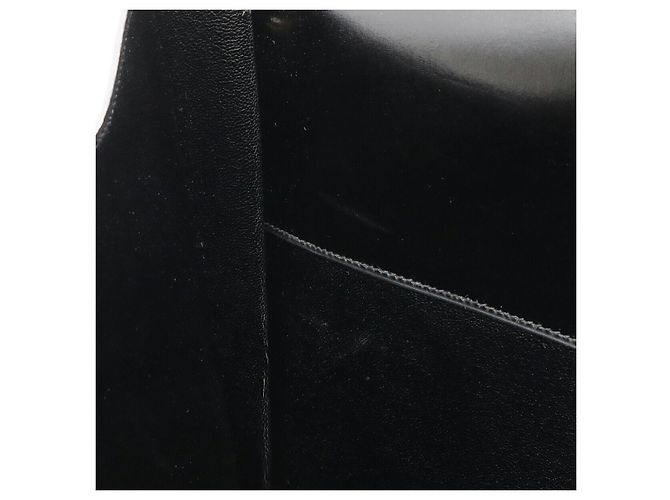 Hermès Clutch Hermes Box Calf Kirius Nero - vista 6