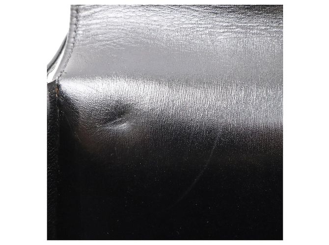 Hermès Clutch Hermes Box Calf Kirius Nero - vista 7