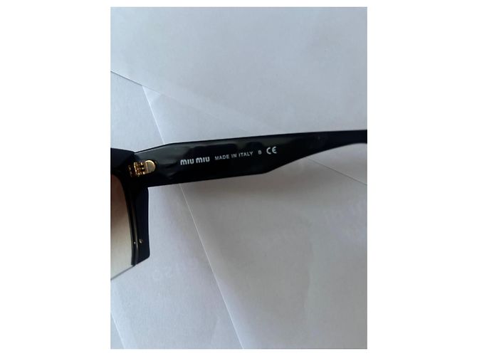 Miu Miu Occhiali da sole neri Nero - vista 6