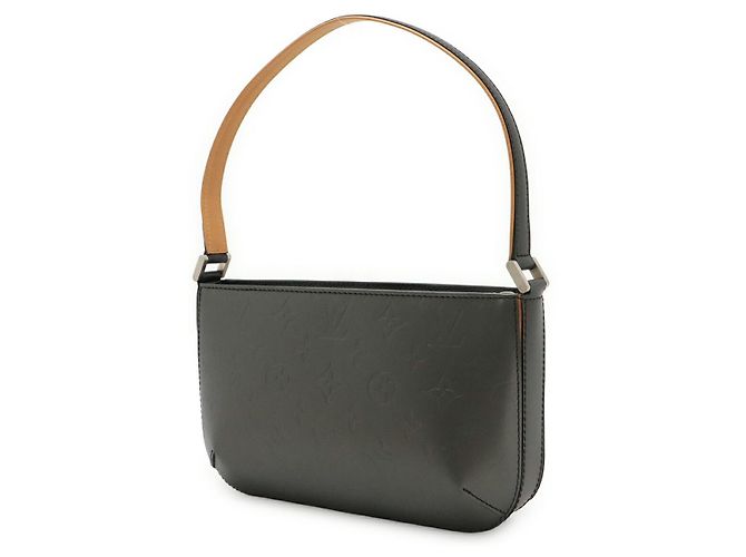 Bolsa de Ombro Louis Vuitton Monogram Matte Fowler Preto - vista 2