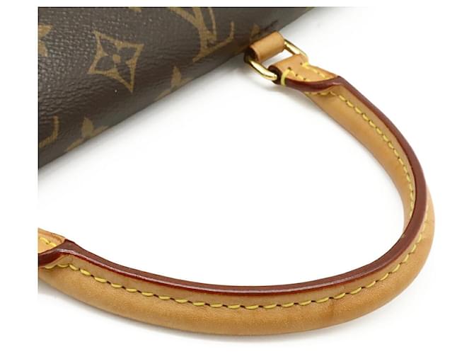 Borsa Louis Vuitton Monogram Marignan Nero - vista 4