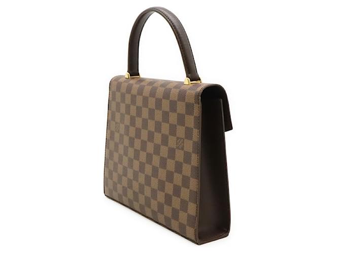 Borsa Louis Vuitton Damier Malletier Marrone - vista 2