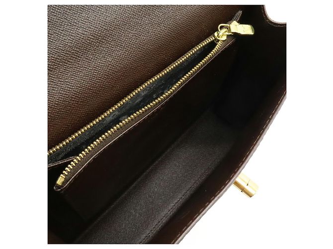 Borsa Louis Vuitton Damier Malletier Marrone - vista 6