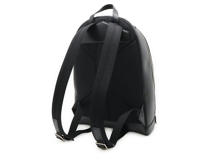 Mochila Burberry ROCCO TT8 Nylon Canvas Leather Preto - vista 2