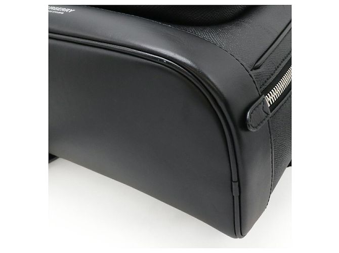 Mochila Burberry ROCCO TT8 Nylon Canvas Leather Preto - vista 3