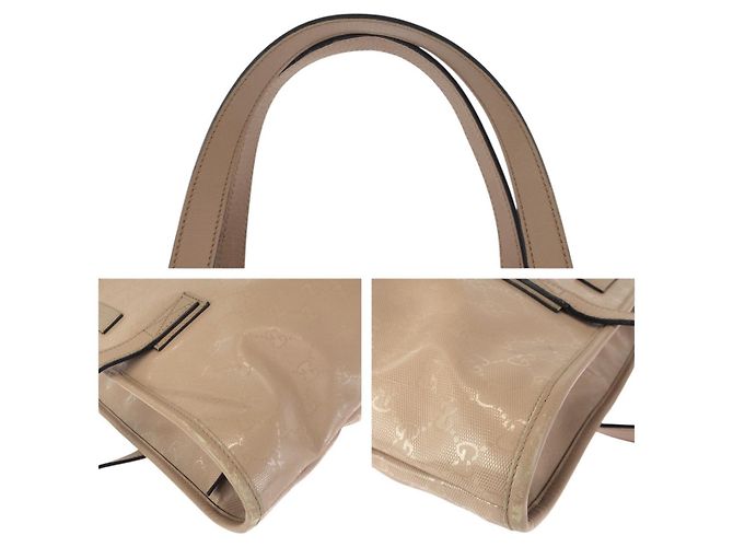 Gucci GG Print PVC Tote Bag Pink - Ansicht 5