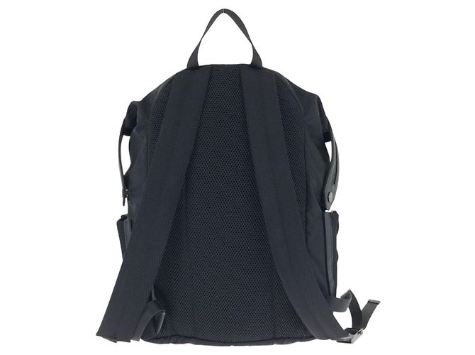 Fendi Nylon/Leather Backpack Black - view 2