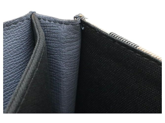 Borsa a tracolla Burberry MACKEN in tela e pelle Blu - vista 8