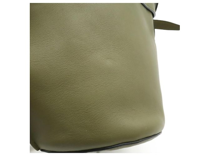 Céline Borsa 2WAY Big Bag Nano in pelle Celine Verde - vista 9