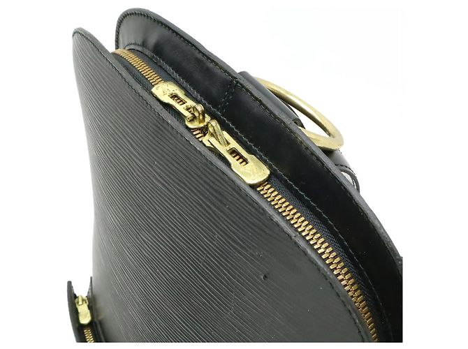 Louis Vuitton Epi Leder Rucksack Schwarz - Ansicht 6