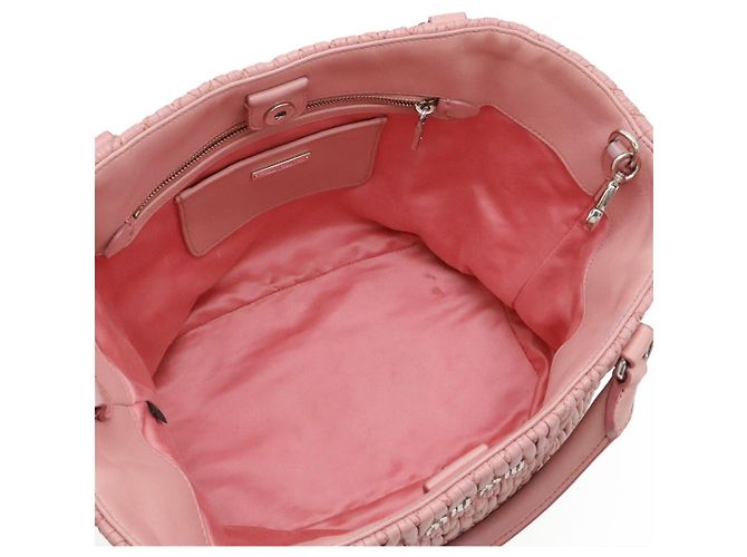 Borsa 2WAY Miu Miu Matelassé Nappa Crystal Rosa - vista 7