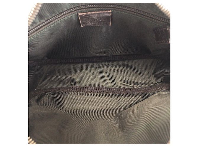 Borsa a tracolla Gucci GG Supreme Canvas e pelle Marrone Beige - vista 9