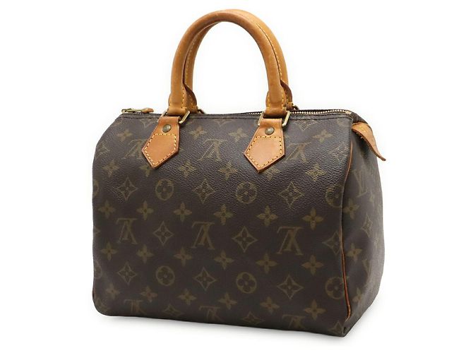 Bolsa Louis Vuitton Monogram Speedy 25 Marrom - vista 2