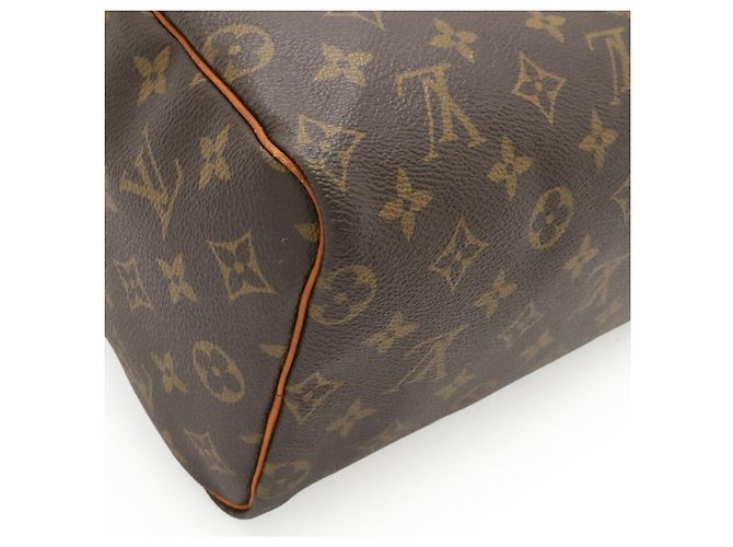 Bolsa Louis Vuitton Monogram Speedy 25 Marrom - vista 4