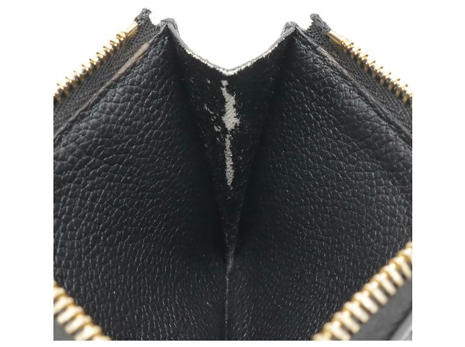 Monedero de piel Monogram Empreinte Louis Vuitton Negro - vista 6