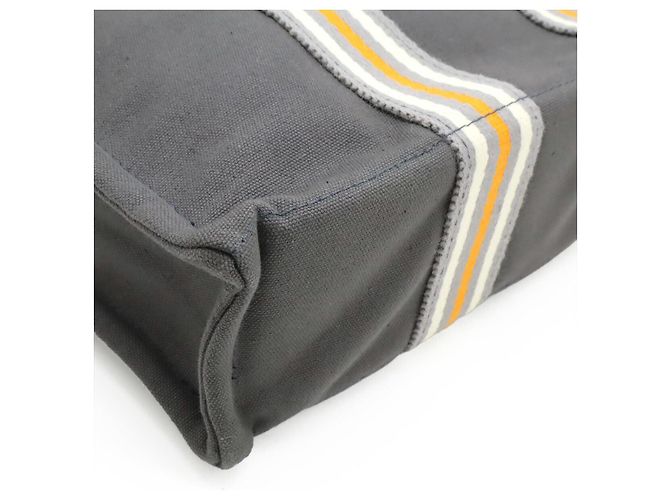Hermès Hermes Canvas Tote Bag Grau - Ansicht 3