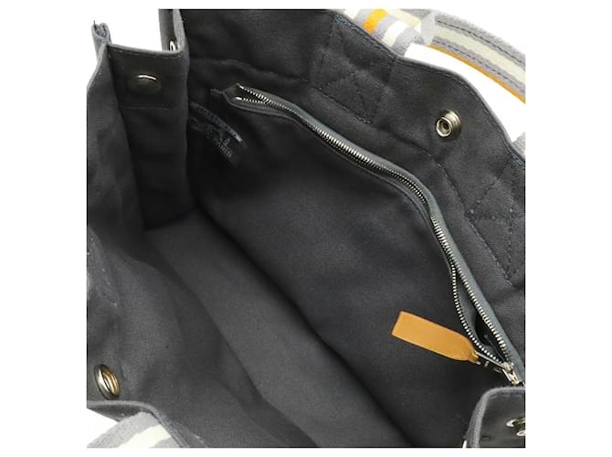 Hermès Hermes Canvas Tote Bag Grau - Ansicht 6