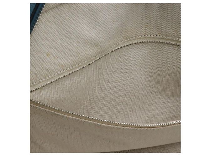 Hermès Bolsa de viagem Hermes Victoria 43 Boston Bag Azul - vista 9
