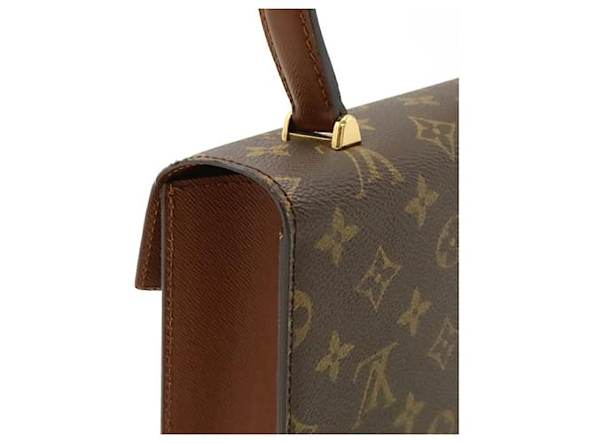Borsa Louis Vuitton Monogram Malletier Marrone - vista 7