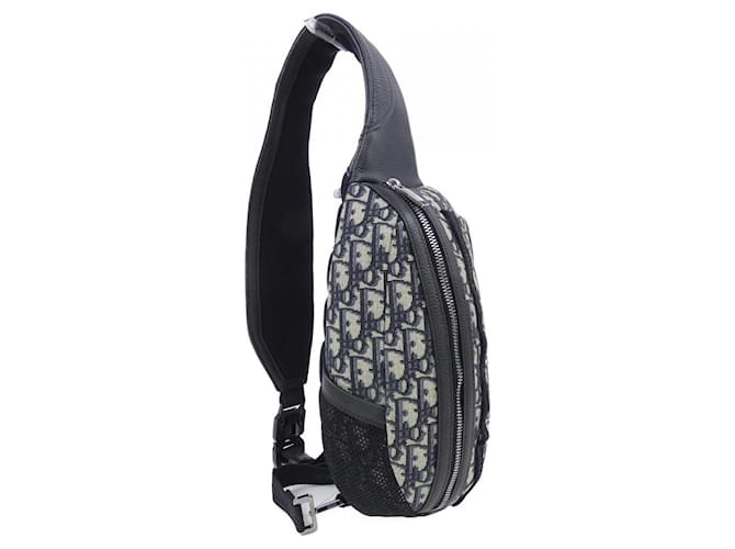Dior Tasche Schwarz Beige Marineblau - Ansicht 2