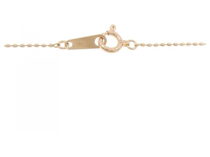 Autre Marque Collana con pietra color oro rosa K10 - vista 5