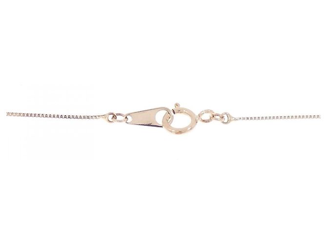 Autre Marque Collana in oro rosa K10 e diamanti - vista 5