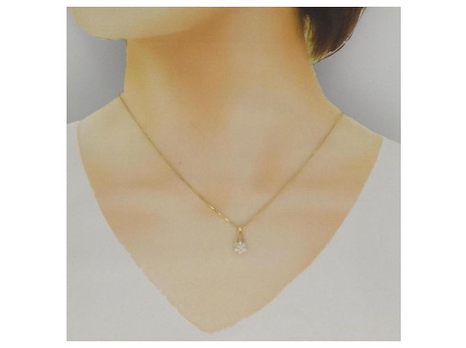 Autre Marque Collana con Diamanti Au750 D'oro - vista 6