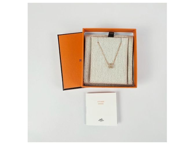 Hermès Collana da donna Mini Pop Maronglace Rose Gold Rosa - vista 12