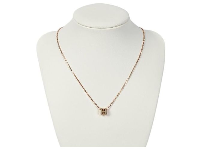 Hermès Collana da donna Mini Pop Maronglace Rose Gold Rosa - vista 5