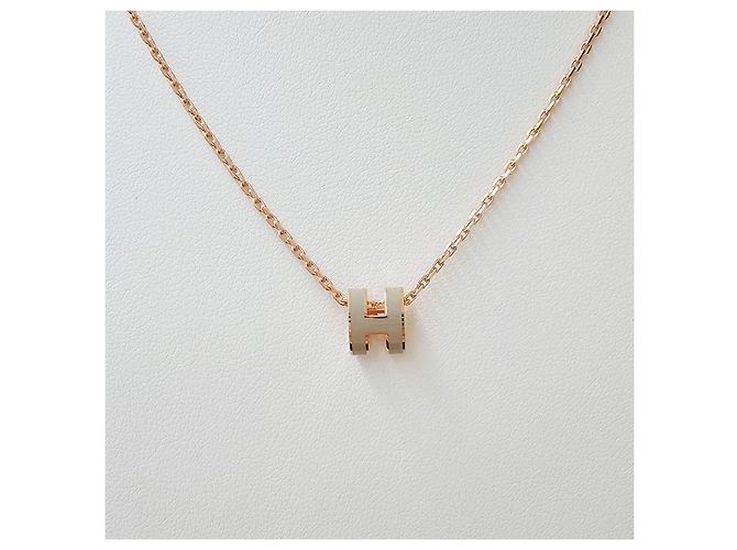 Hermès Collana da donna Mini Pop Maronglace Rose Gold Rosa - vista 9