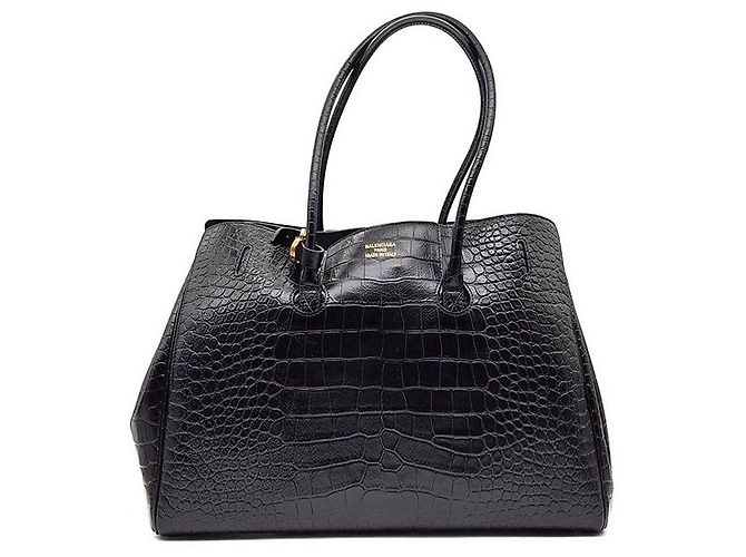 Balenciaga Carry All Ville Air Medium Nero - vista 3