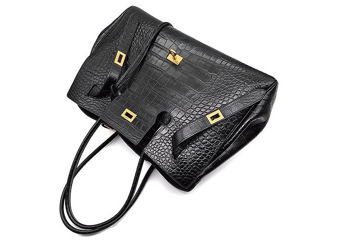 Balenciaga Carry All Ville Air Medium Nero - vista 4