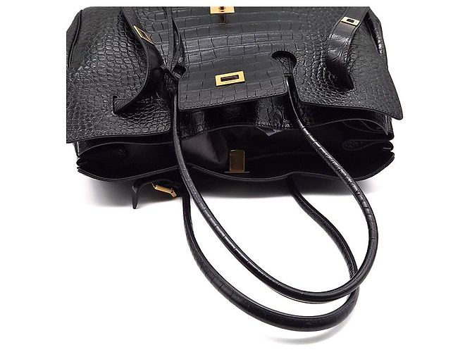 Balenciaga Carry All Ville Air Medium Nero - vista 6
