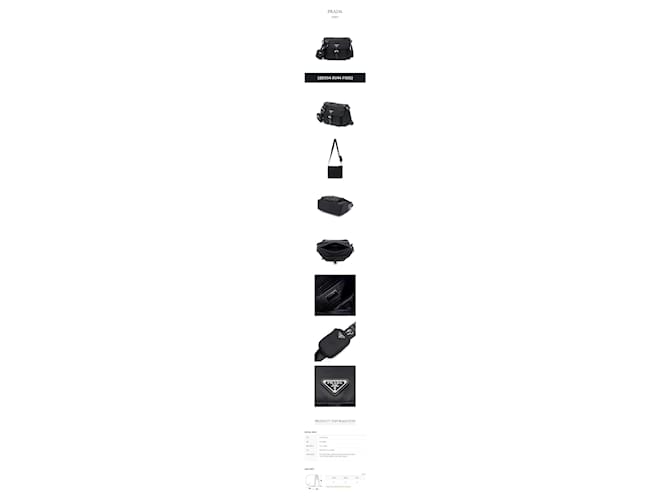 Prada Borsa a Spalla in Re-Nylon Nero - vista 2