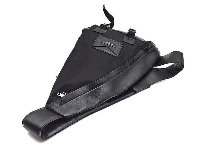 Givenchy Logo Patch One Shoulder Sling Bag Black - view 4
