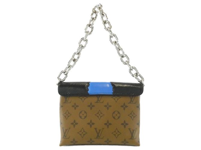 Pochette Louis Vuitton Monogram Kabuki Marrone Fuschia - vista 2