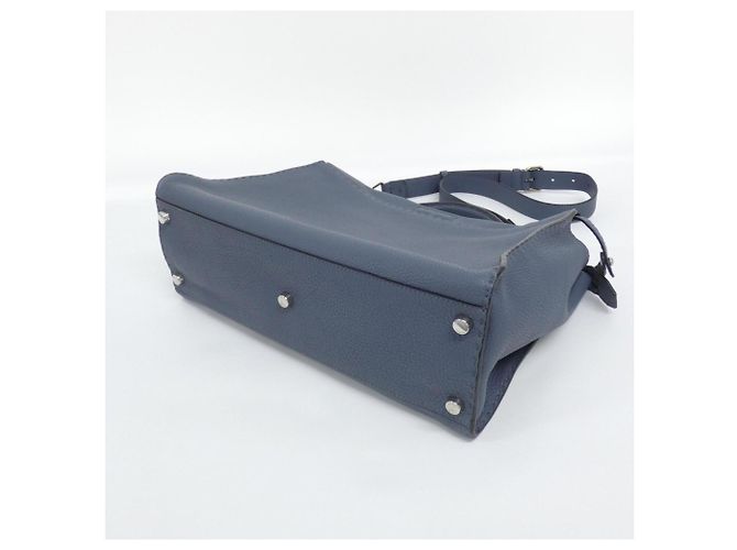 Borsa Fendi SELLERIA Peekaboo 7VA388 E21 Blu Blu chiaro - vista 2