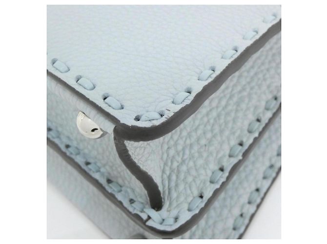 Borsa Fendi SELLERIA Peekaboo I See You Small Blu chiaro - vista 2