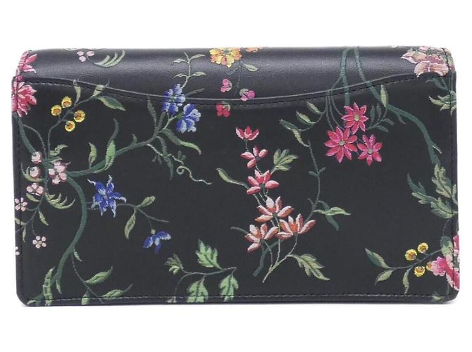 Christian Dior DIOR PETITES FLEURS Catena per Portafoglio Caro Nero Multicolore - vista 2