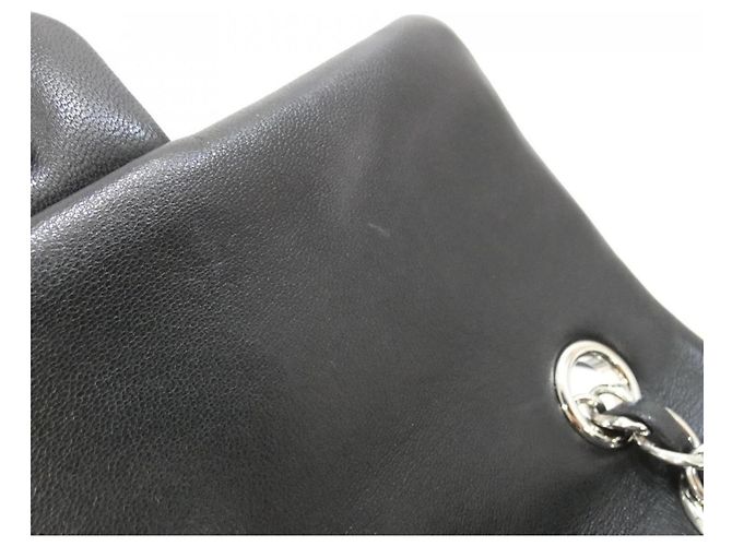Chanel 91121 Rucksack aus schwarzem Lammleder - Ansicht 10