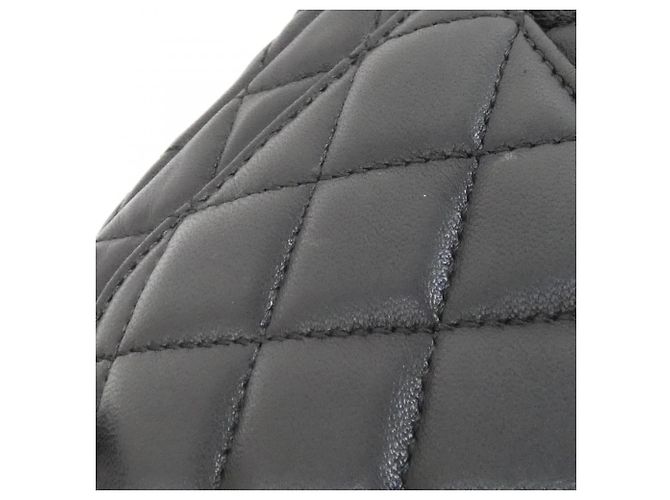 Chanel 91121 Rucksack aus schwarzem Lammleder - Ansicht 5