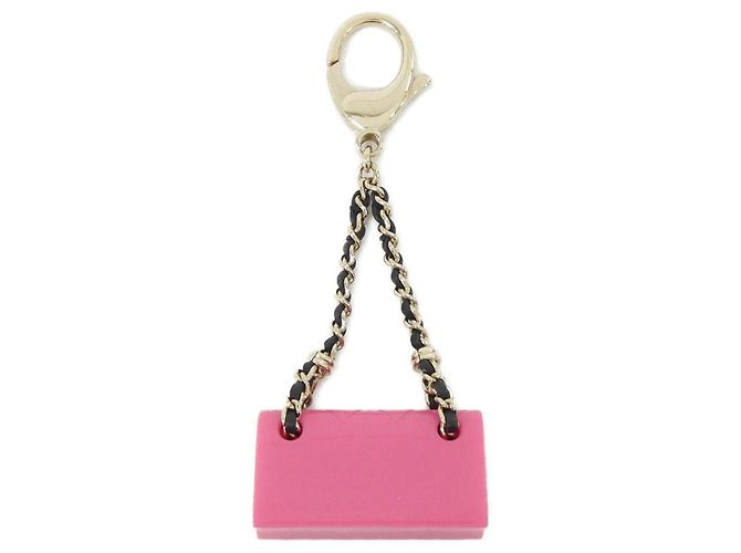Portachiavi Chanel ABA121 Nero Rosa - vista 2