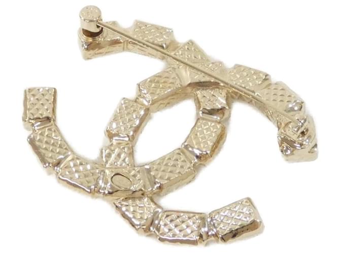 Spilla Chanel Oro e Cristallo D'oro - vista 2