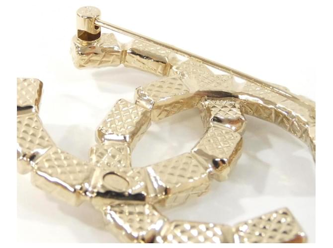 Spilla Chanel Oro e Cristallo D'oro - vista 3